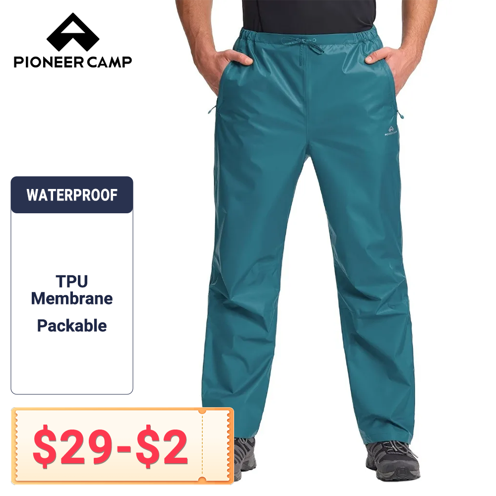 Pioneer Camp Men’s Rain Pants  - Golf Equipment Drawing review and price