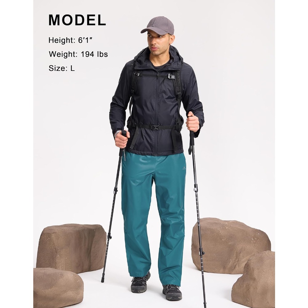 Pioneer Camp Men’s Rain Pants  - Golf Equipment Drawing review and price