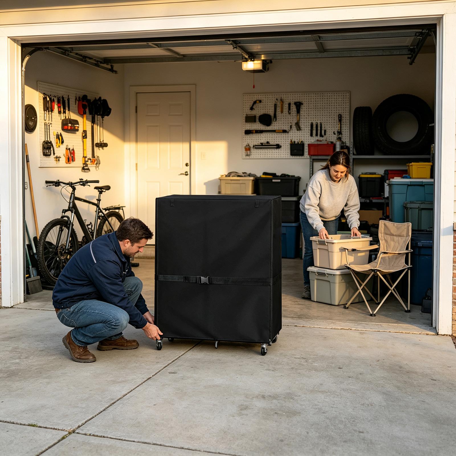 Golf Bag Storage Cover Dustpro - Golf Equipment Garage Storage review and price