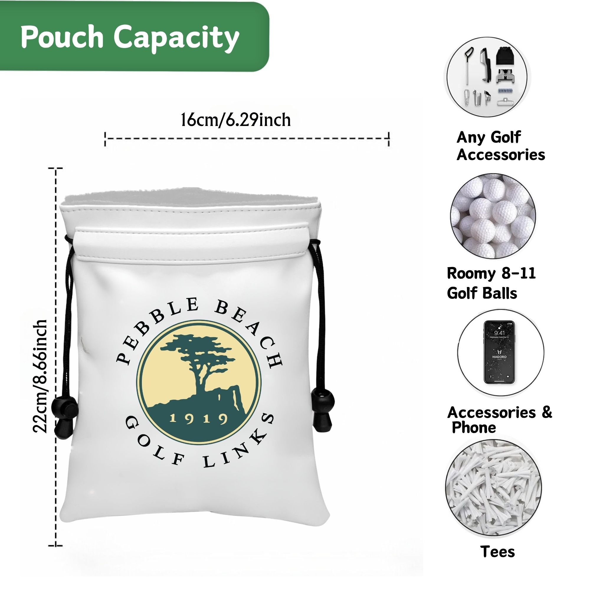 Crown Golf Valuable Item Bag,  - Golf Equipment Drawing review and price