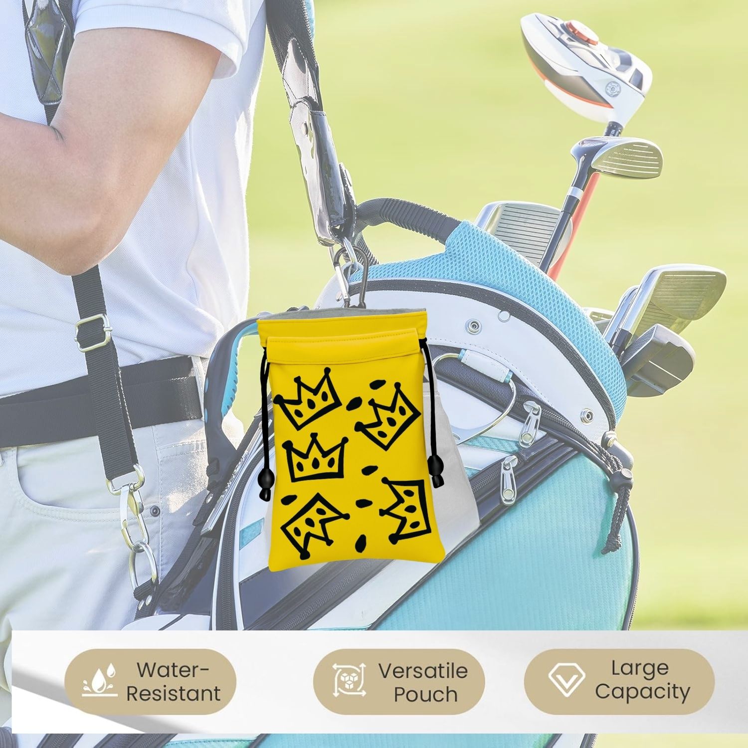 Crown Golf Valuable Item Bag,  - Golf Equipment Drawing review and price