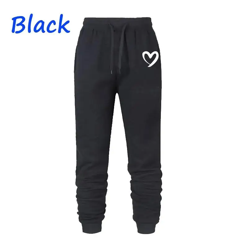 Heart Printed Women Sweatpants - Golf Equipment Drawing review and price