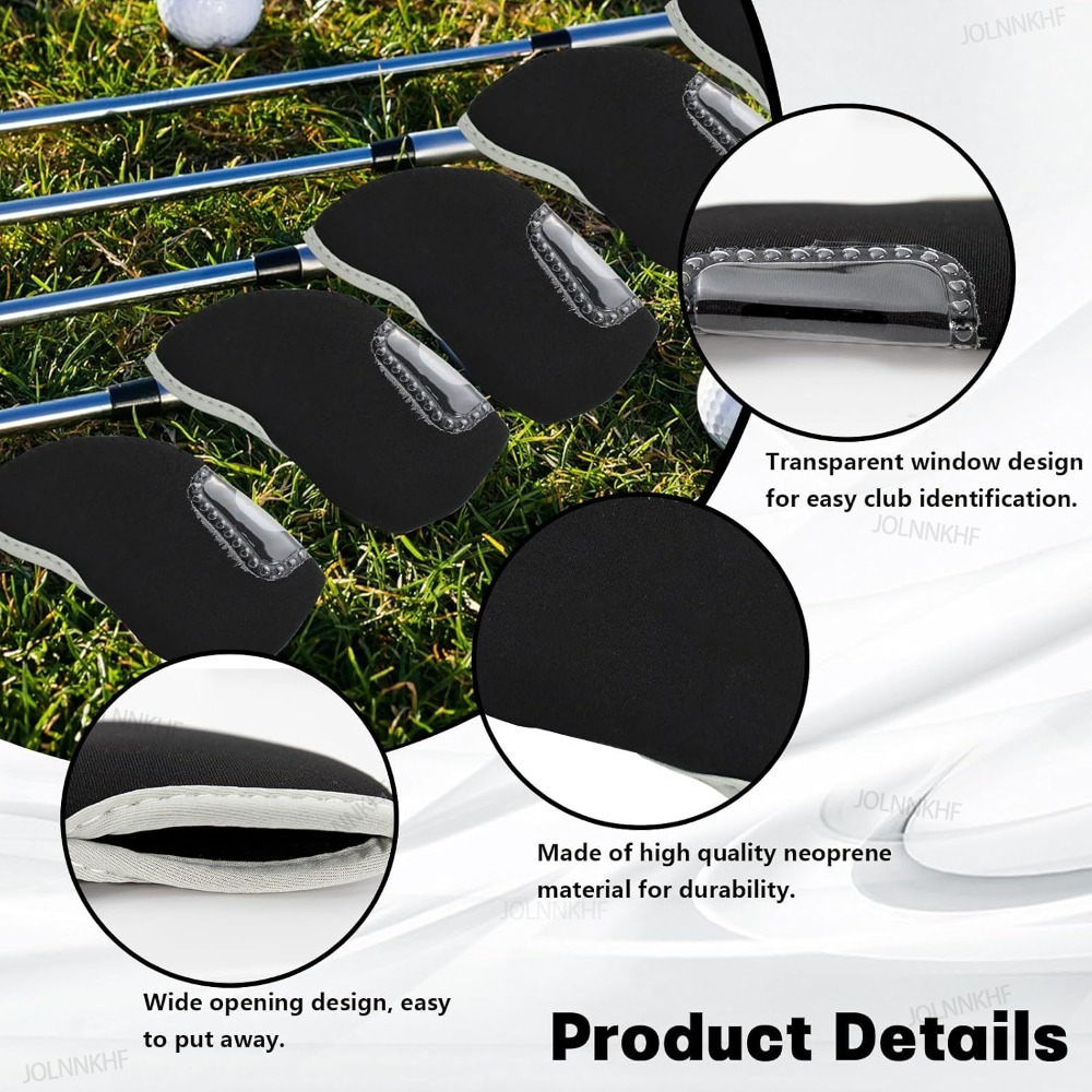 Clear Visible Head Covers 10Pc - Golf Equipment Cabinet review and price