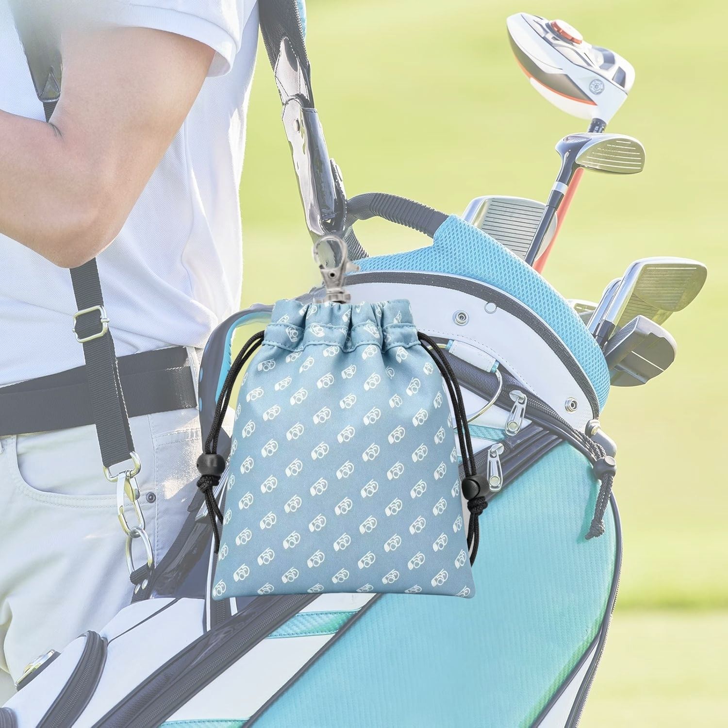 A Minimalist Blue Golf Valuabl - Golf Equipment Drawing review and price