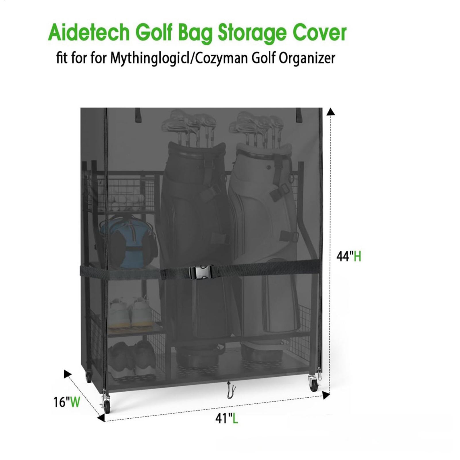 Golf Bag Storage Cover Oxford  - Golf Equipment Garage Storage review and price