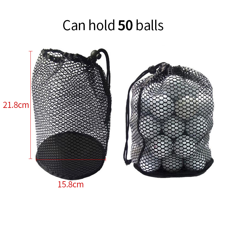 Golf Sports Mesh Net Bag Nylon - Golf Equipment Drawing review and price
