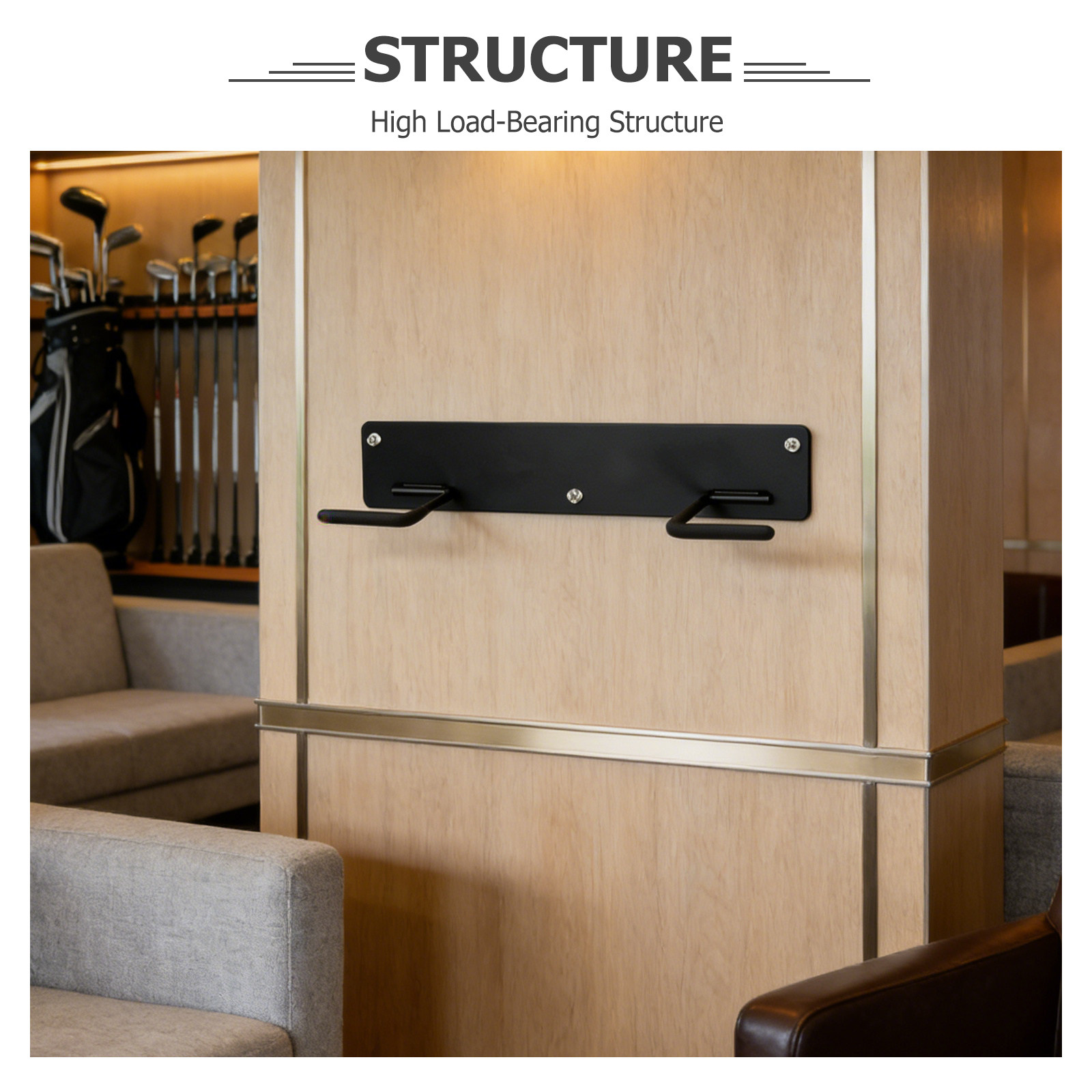 Wall Mounted Golf Bag Storage  - Golf Equipment Garage Storage review and price